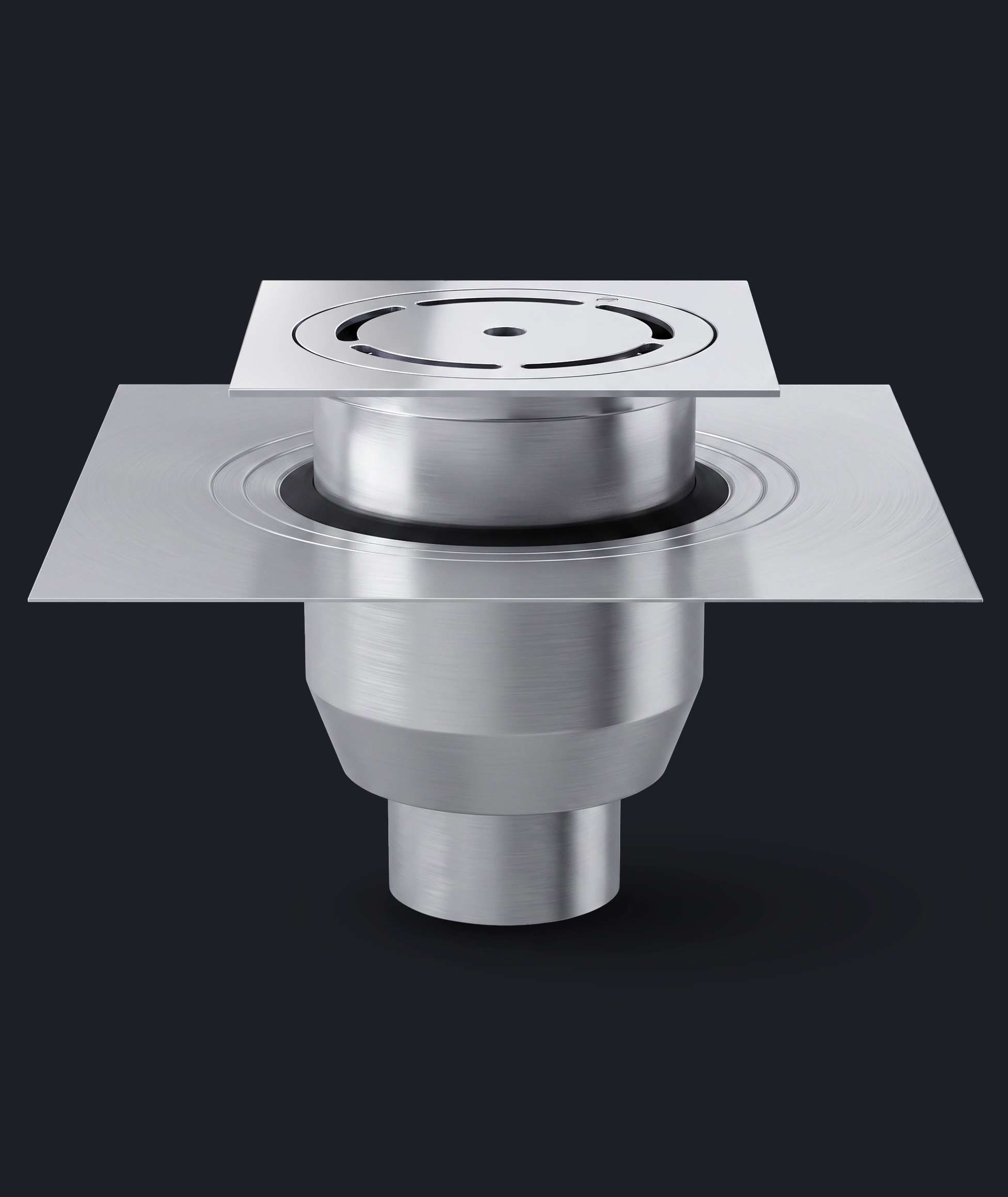 HB200VA Floor Drain - Adjustable - Vertical Outlet