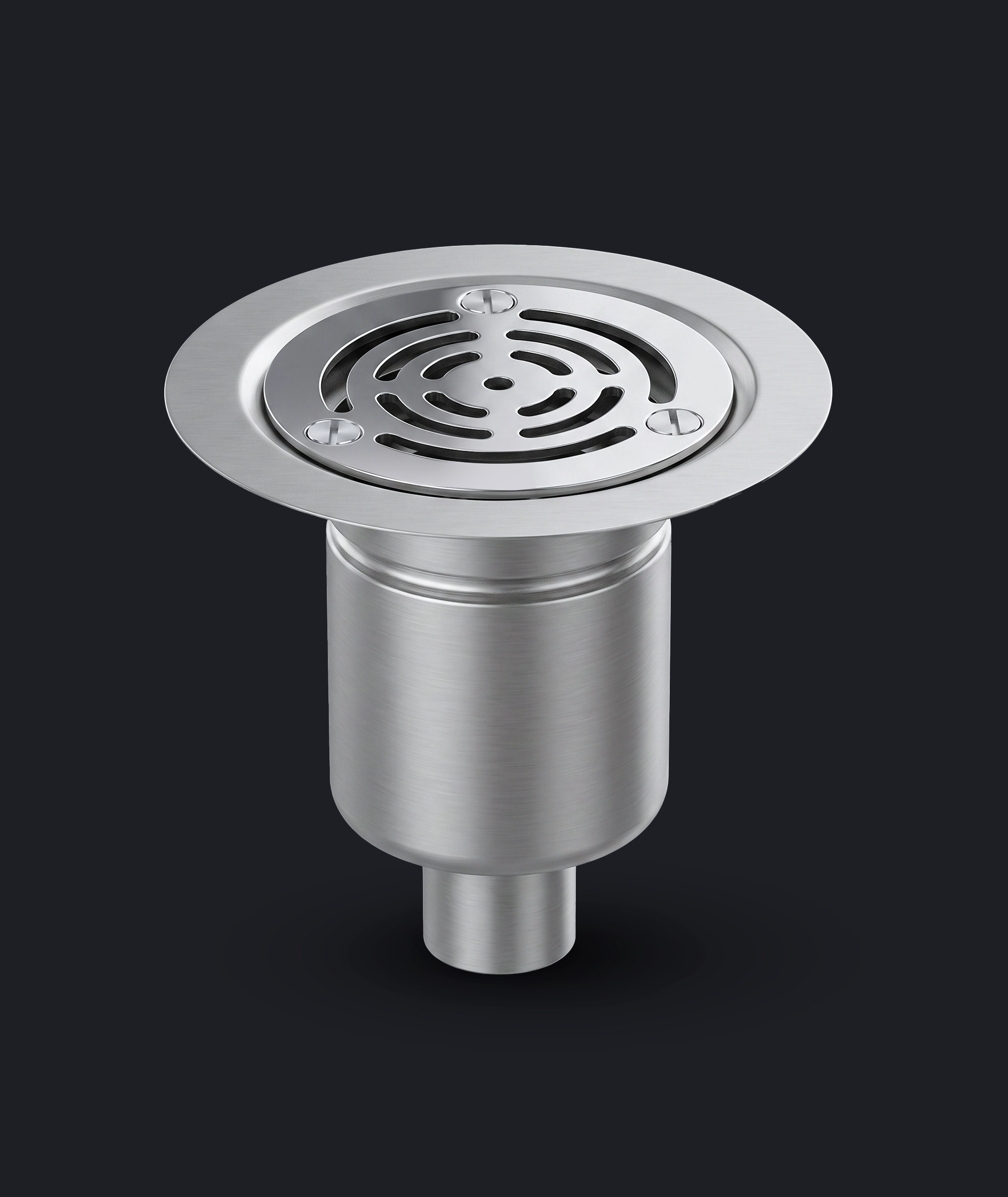 HBV125V Vinyl Floor Drain - Vertical Outlet