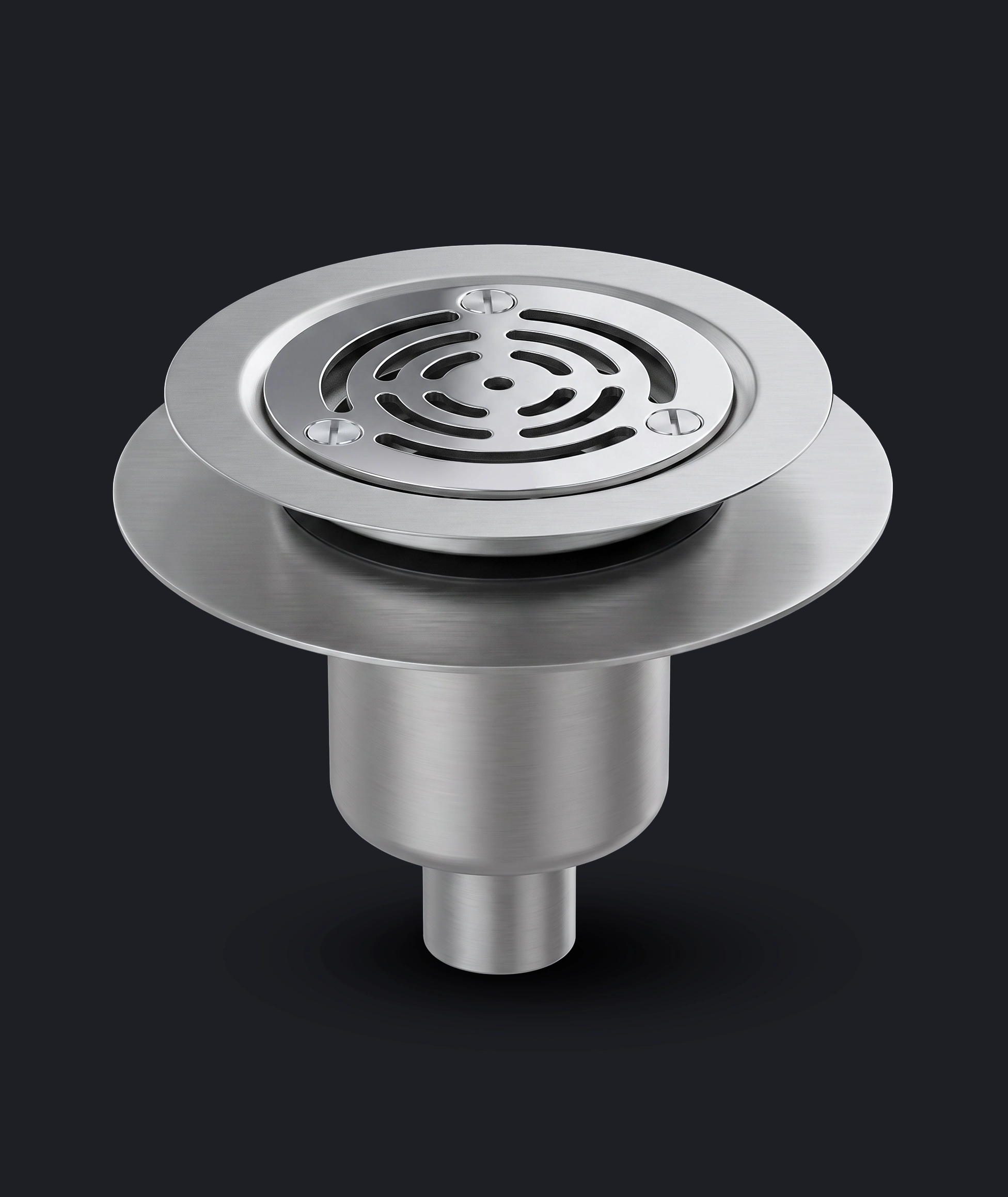 HBV125VA Vinyl Floor Drain - Adjustable - Vertical Outlet