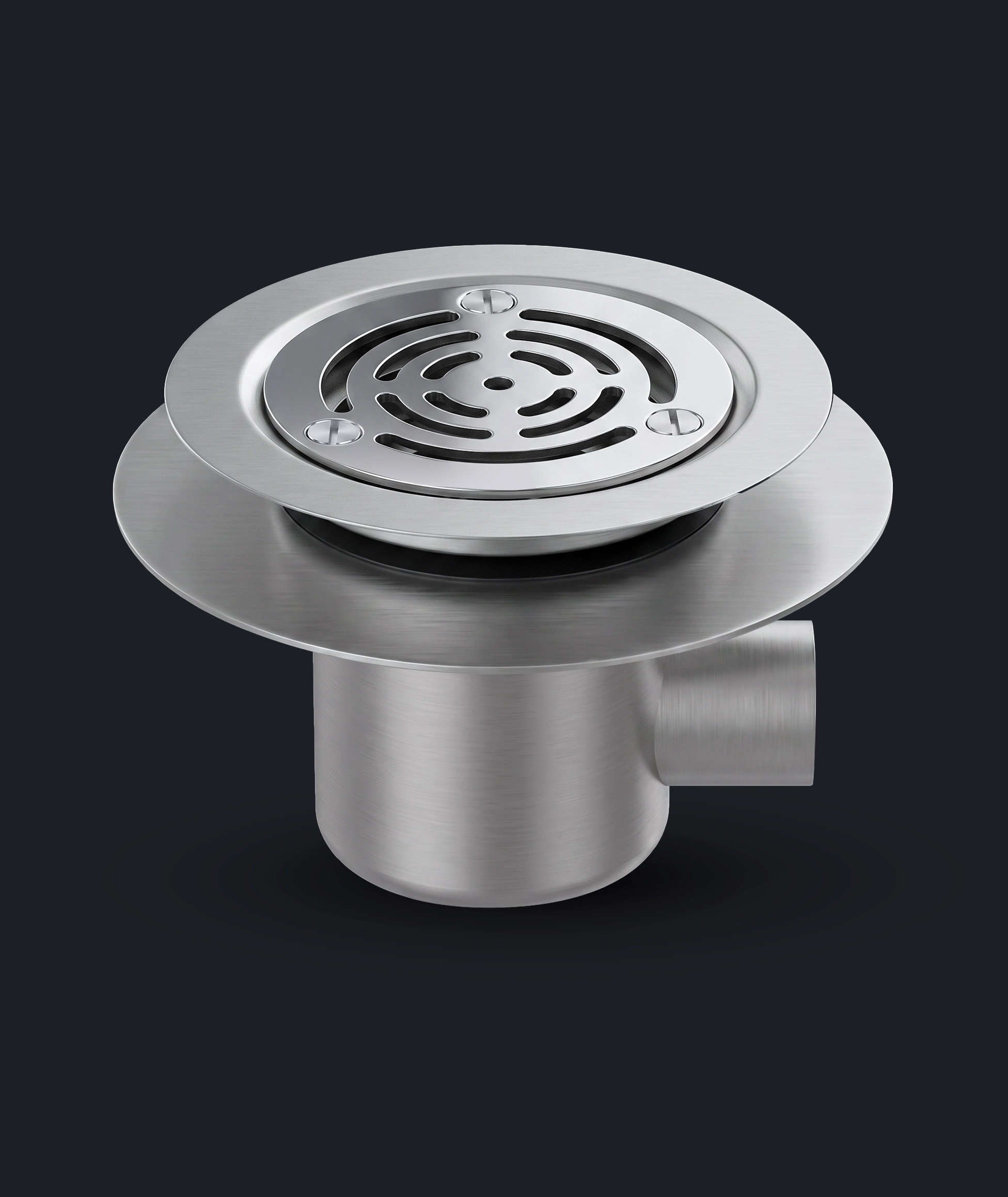 HBV125HA Vinyl Floor Drain - Adjustable - Horizontal Outlet