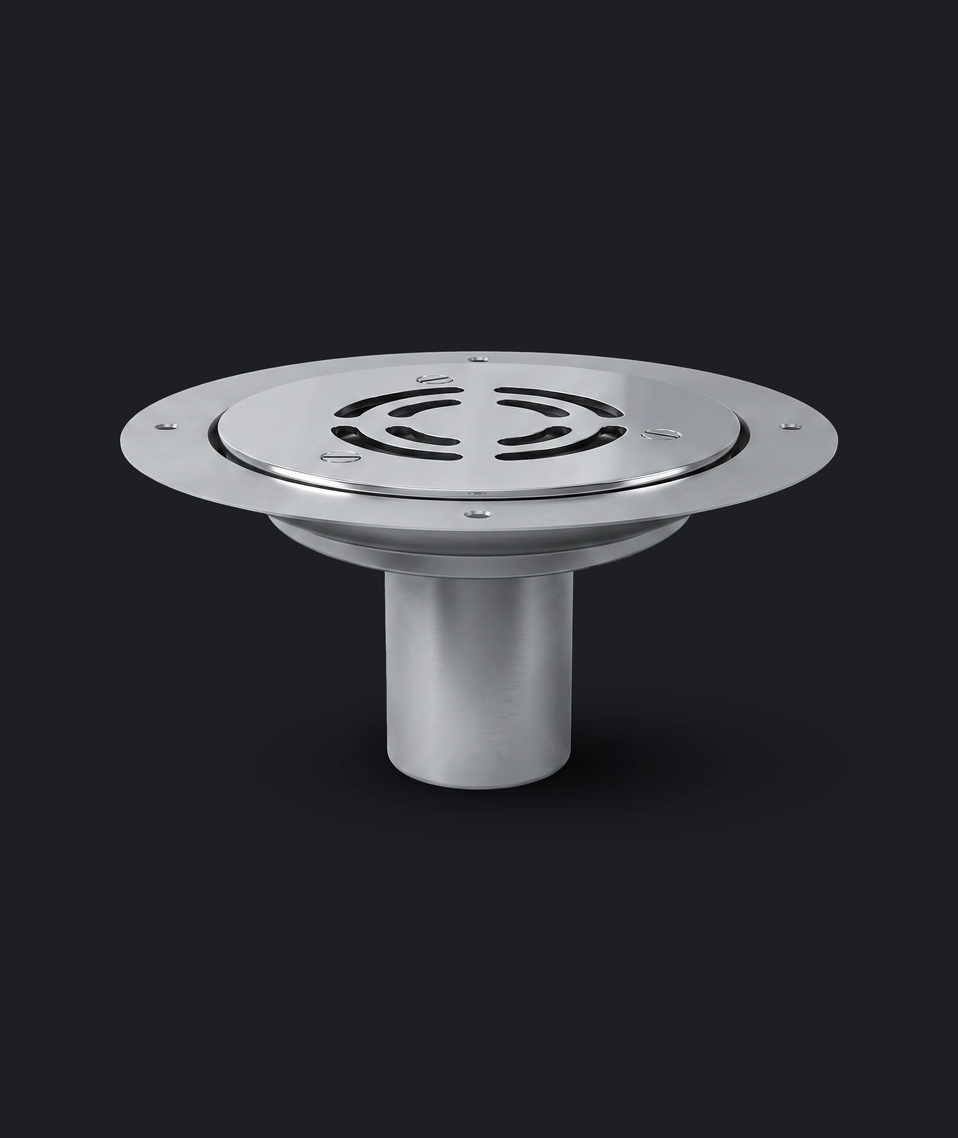 HBV50V Vinyl Floor Drain - Vertical Outlet