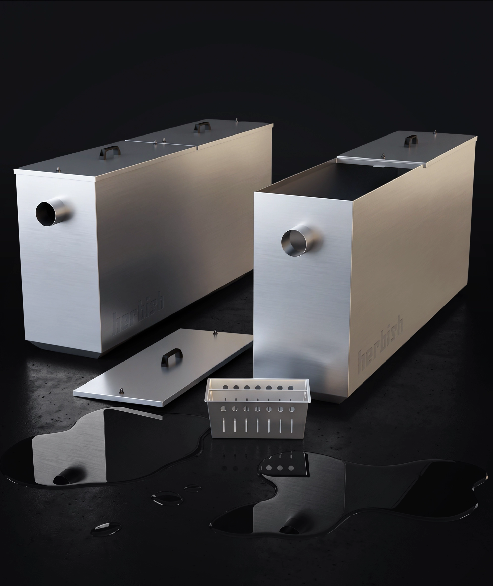 HBGT3COMP Heavy-Duty Grease Trap
